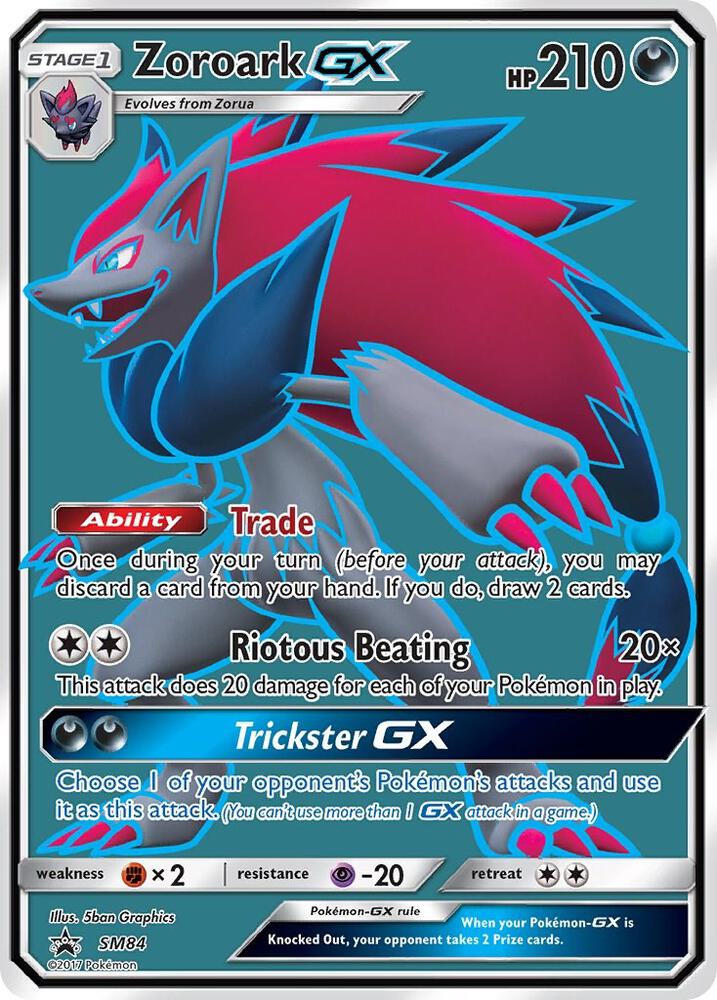Zoroark GX SM84 (SM Promos)  - Holofoil | Good Games Cannington