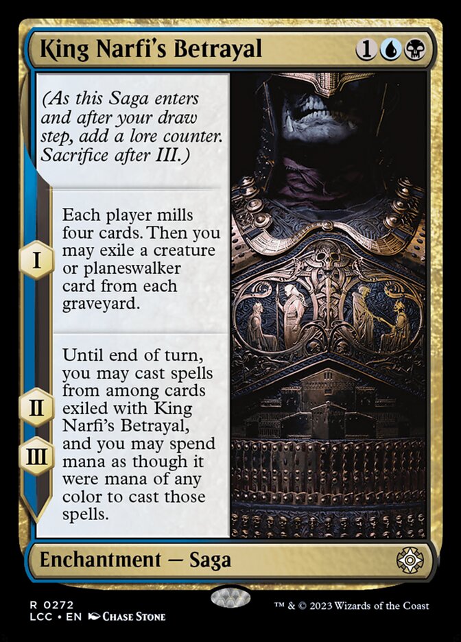 King Narfi's Betrayal 272/370 (Commander: The Lost Caverns of Ixalan)  | Good Games Cannington