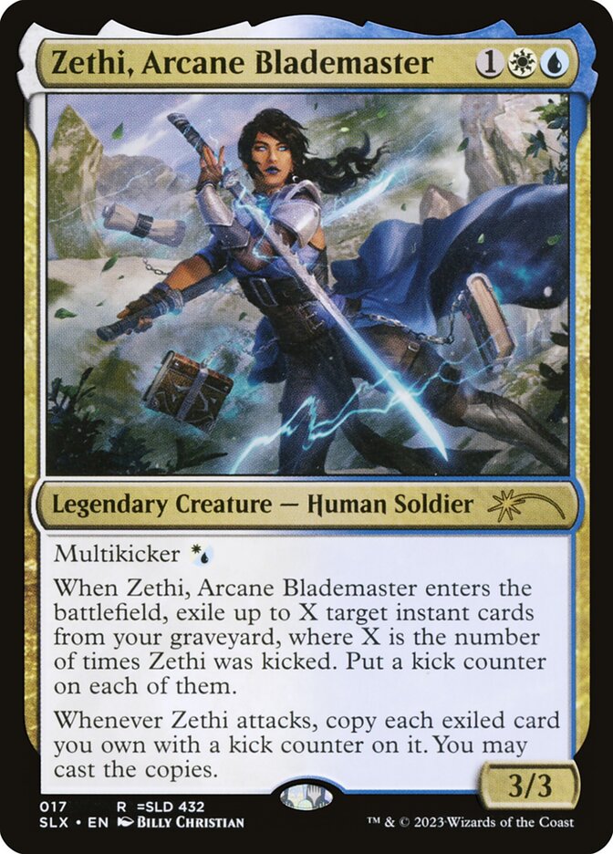 Zethi Arcane Blademaster 17 (SLX Cards)  | Good Games Cannington
