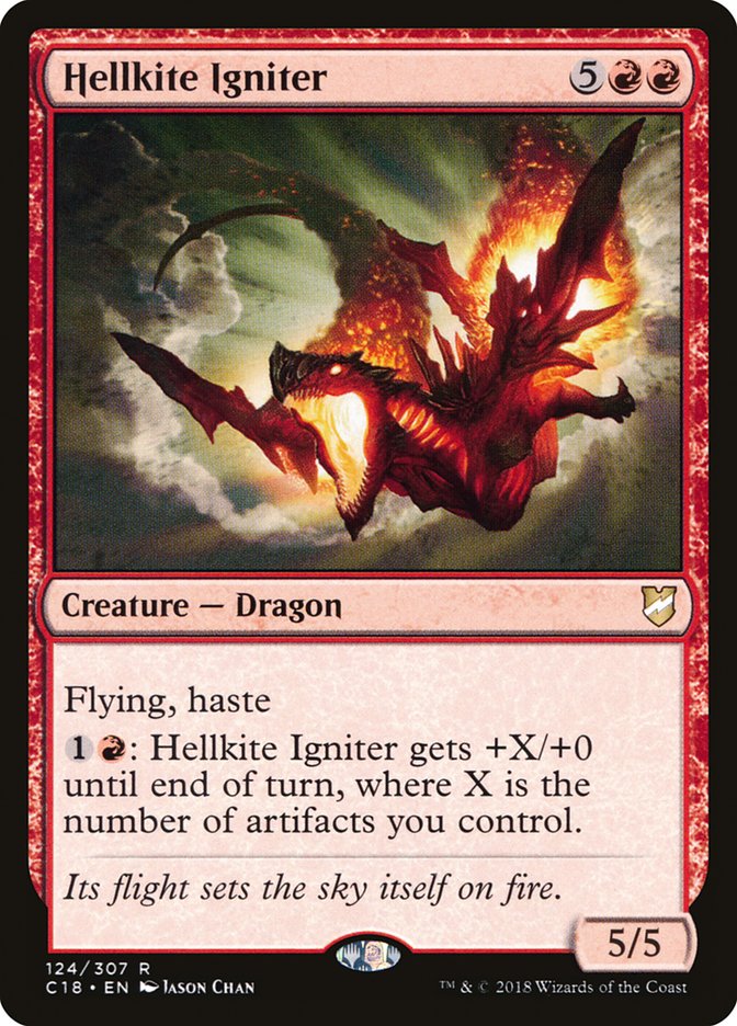 Hellkite Igniter 124 (Commander 2018)  | Good Games Cannington