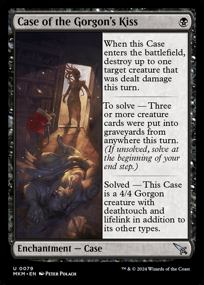 Case of the Gorgon's Kiss 79/286 (Murders at Karlov Manor)  | Good Games Cannington