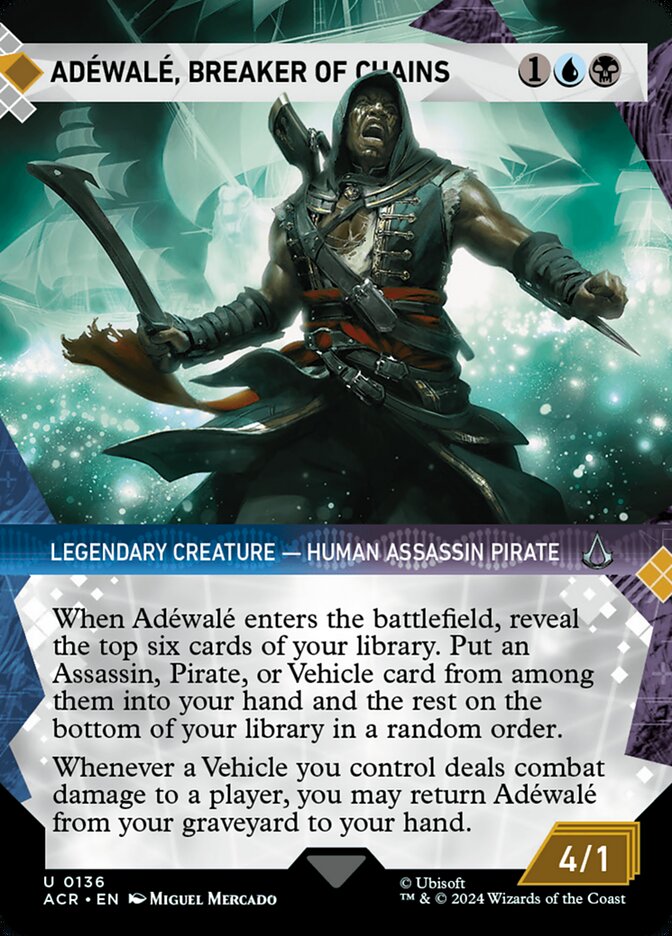 Adéwalé, Breaker of Chains 136 (Universes Beyond: Assassin's Creed)  | Good Games Cannington