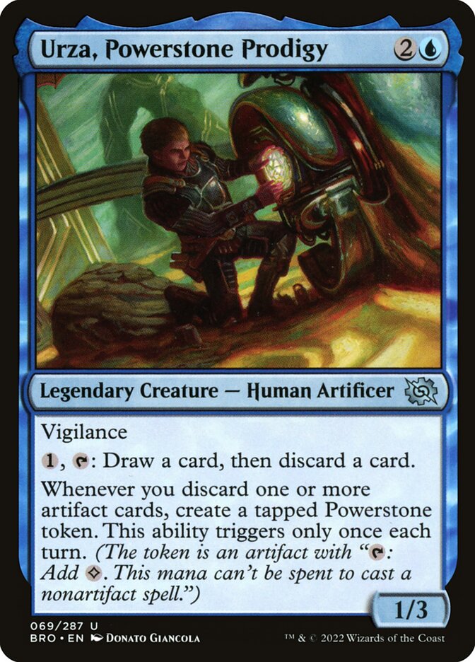 Urza, Powerstone Prodigy 69/287 (The Brothers' War)  | Good Games Cannington