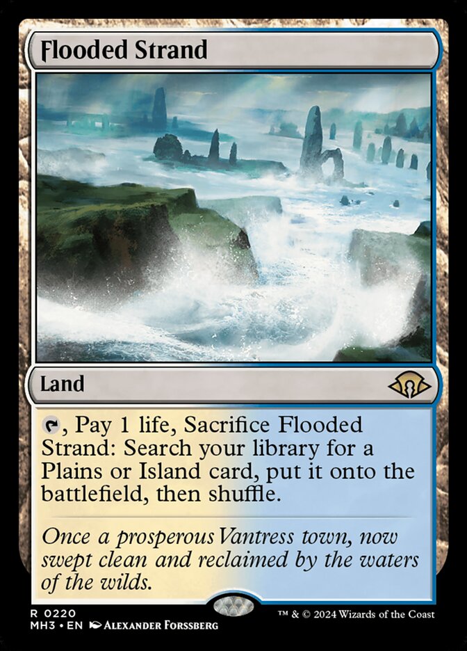 Flooded Strand 220 (Modern Horizons 3)  | Good Games Cannington