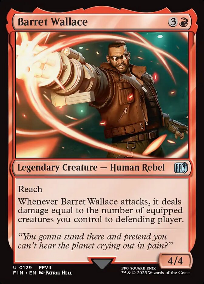 Barret Wallace 129/309 (FINAL FANTASY)  | Good Games Cannington