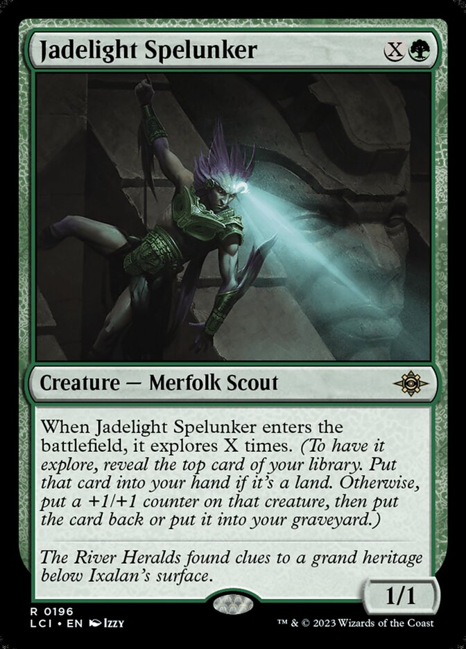 Jadelight Spelunker 196/291 (The Lost Caverns of Ixalan)  - Foil | Good Games Cannington
