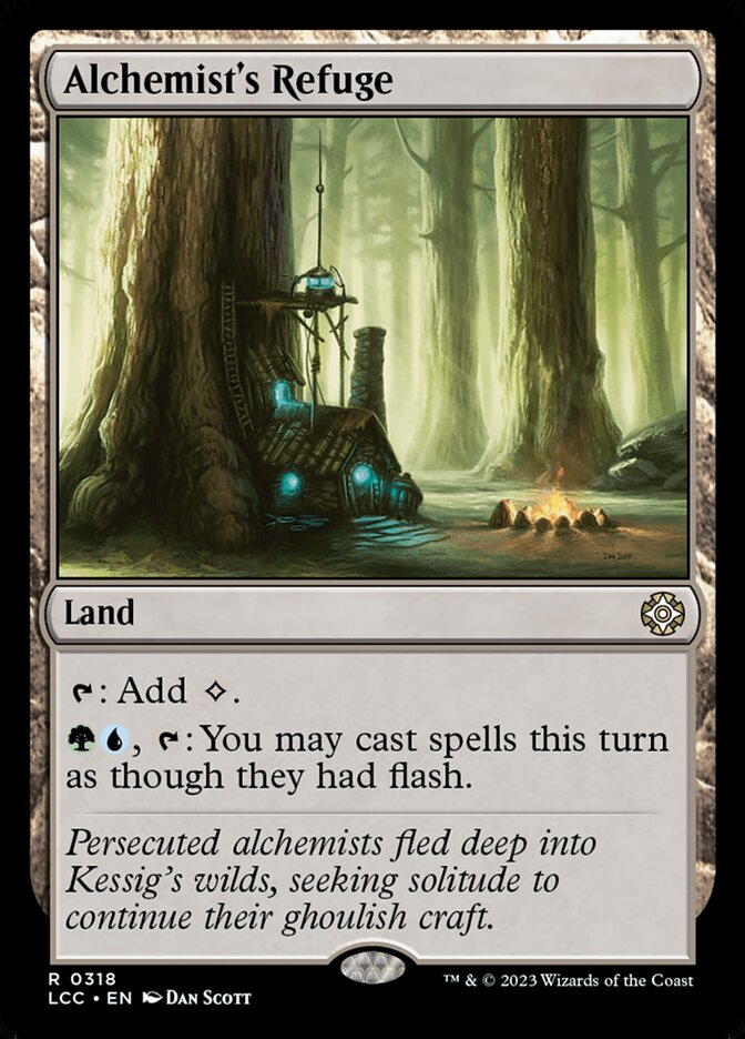 Alchemist's Refuge 318/370 (Commander: The Lost Caverns of Ixalan)  | Good Games Cannington