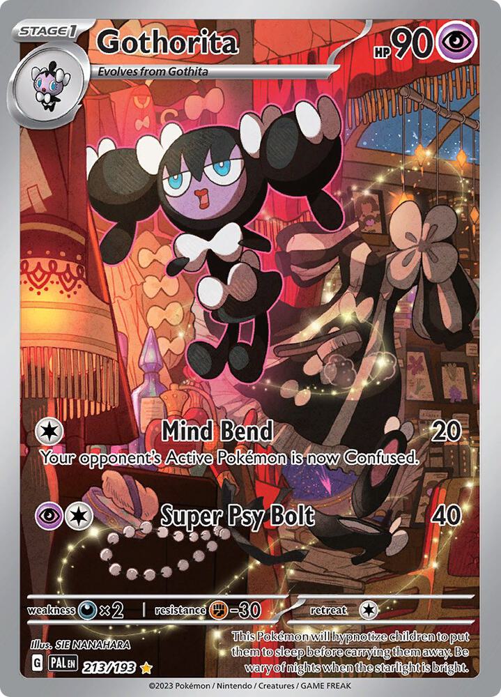 Gothorita 213/193 (SV02: Paldea Evolved)  - Holofoil | Good Games Cannington