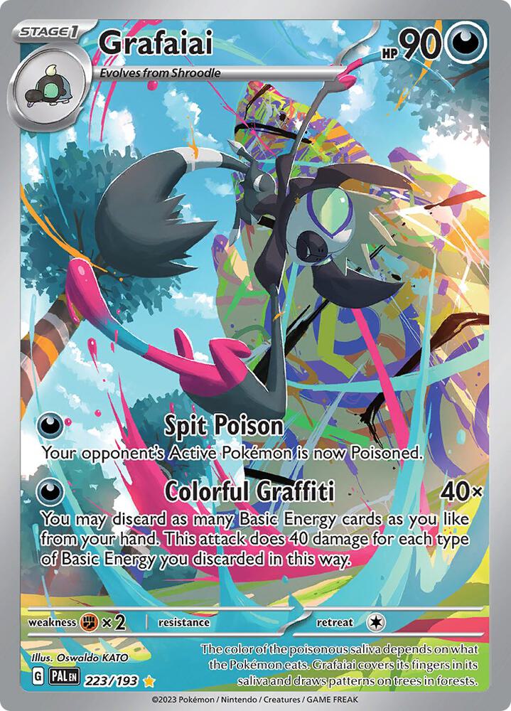 Grafaiai 223/193 (SV02: Paldea Evolved)  - Holofoil | Good Games Cannington