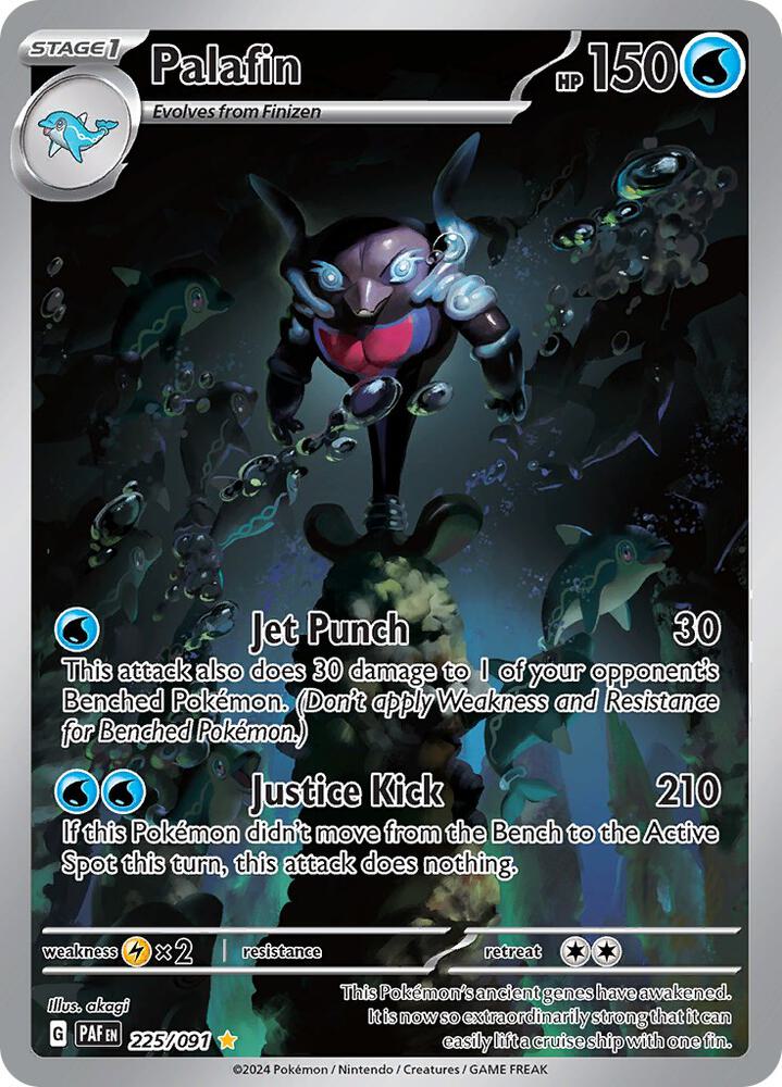Palafin 225/091 (SV: Paldean Fates)  - Holofoil | Good Games Cannington