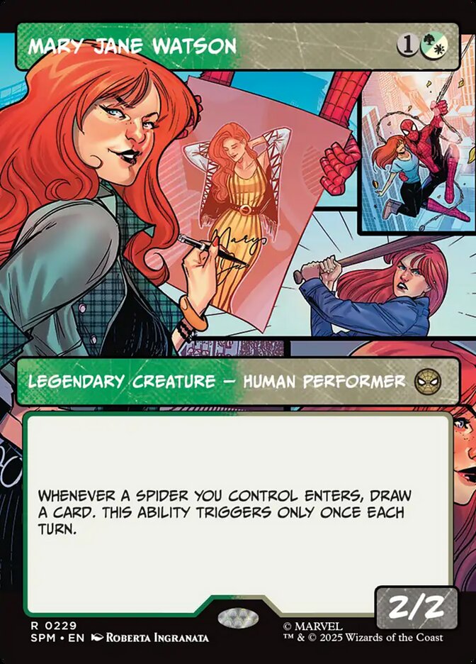 Mary Jane Watson 229/198 (Marvel's Spider-Man)  - Showcase | Good Games Cannington