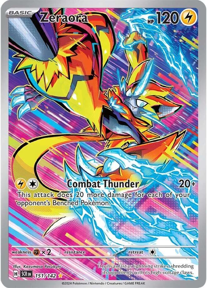 Zeraora 151/142 (SV07: Stellar Crown)  - Holofoil | Good Games Cannington