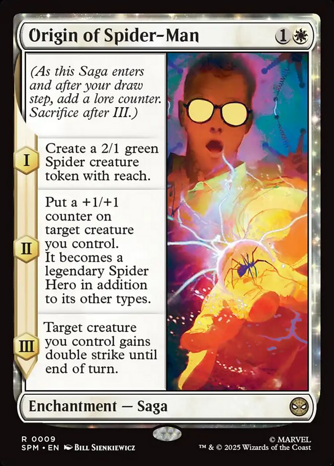 Origin of Spider-Man 9/198 (Marvel's Spider-Man)  - Foil | Good Games Cannington