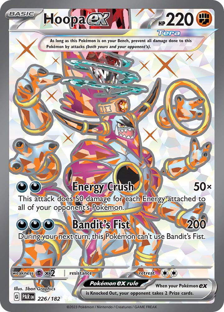 Hoopa ex 226/182 (SV04: Paradox Rift)  - Holofoil | Good Games Cannington