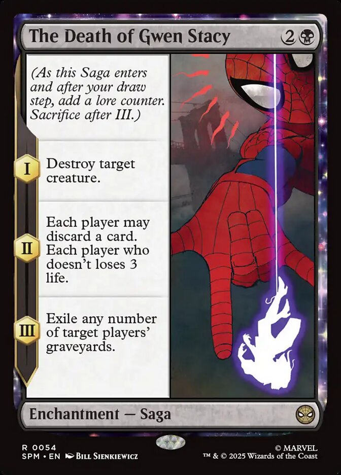 The Death of Gwen Stacy 54 (Marvel's Spider-Man)  - Foil | Good Games Cannington