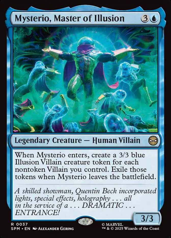 Mysterio, Master of Illusion 37 (Marvel's Spider-Man)  - Foil | Good Games Cannington