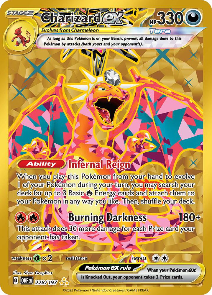 Charizard ex 228/197 (SV03: Obsidian Flames)  - Holofoil | Good Games Cannington
