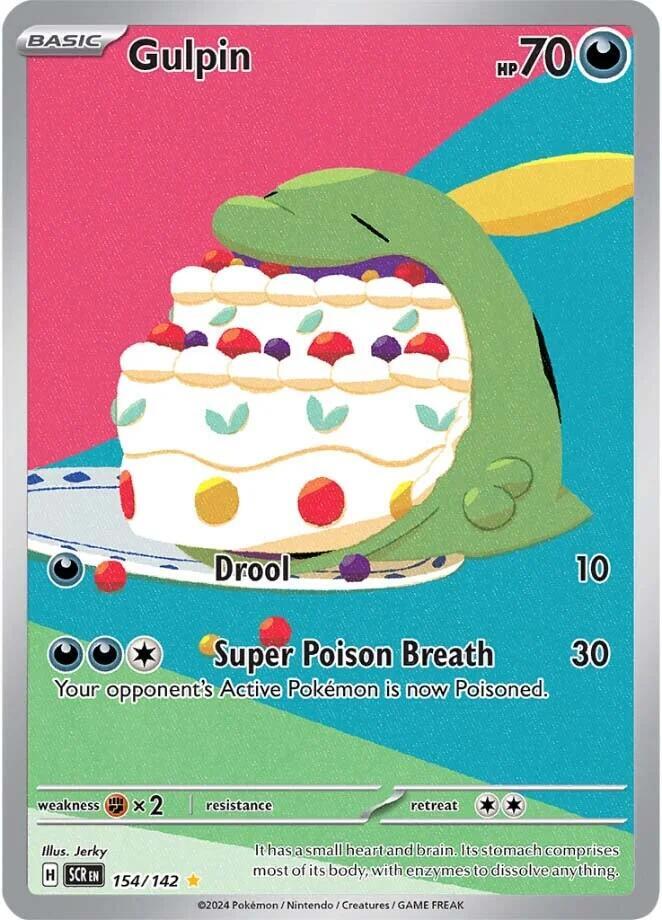 Gulpin 154/142 (SV07: Stellar Crown)  - Holofoil | Good Games Cannington