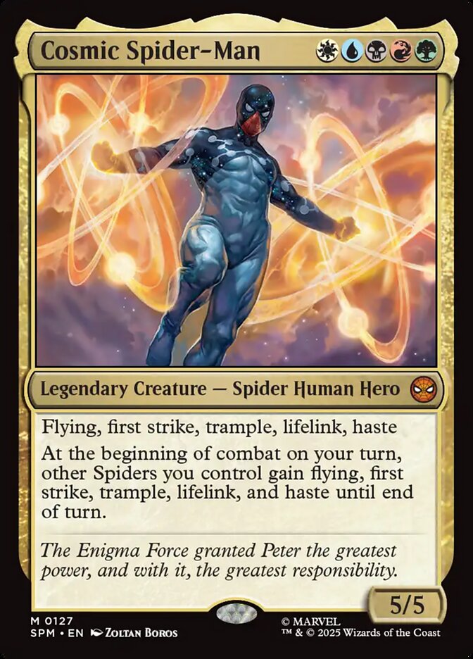 Cosmic Spider-Man 127 (Marvel's Spider-Man)  - Foil | Good Games Cannington