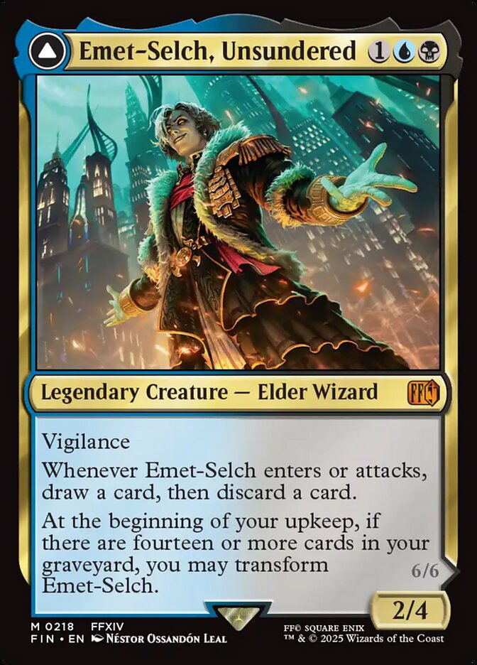 Emet-Selch, Unsundered // Hades, Sorcerer of Eld 218 (FINAL FANTASY)  | Good Games Cannington
