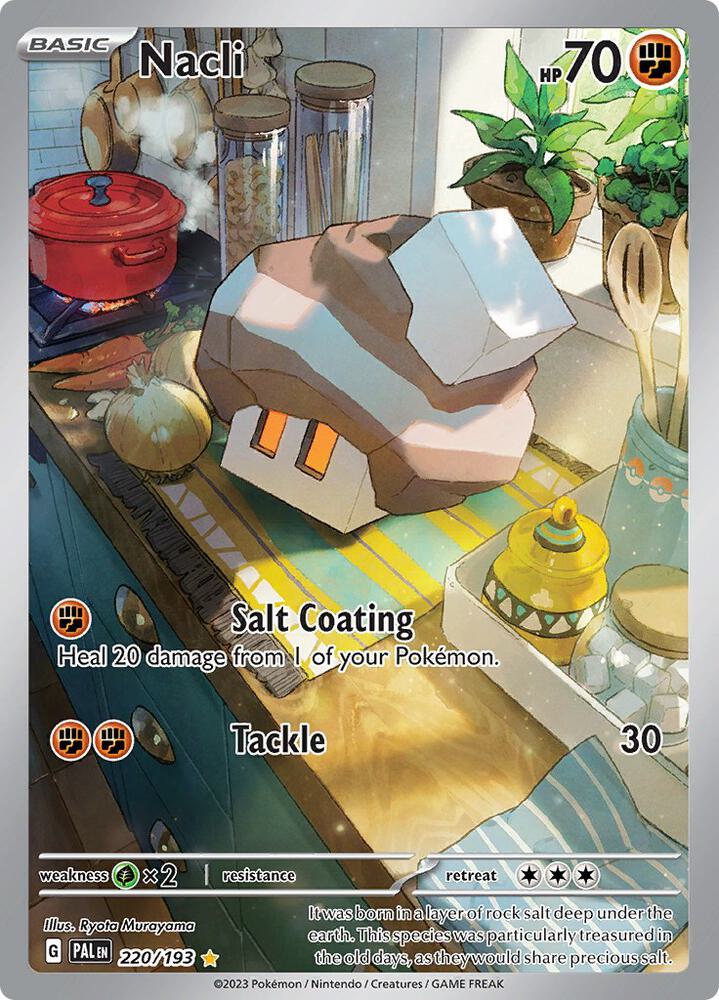 Nacli 220/193 (SV02: Paldea Evolved)  - Holofoil | Good Games Cannington