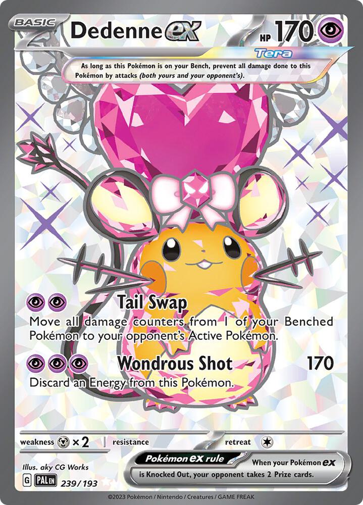 Dedenne ex 239/193 (SV02: Paldea Evolved)  - Holofoil | Good Games Cannington