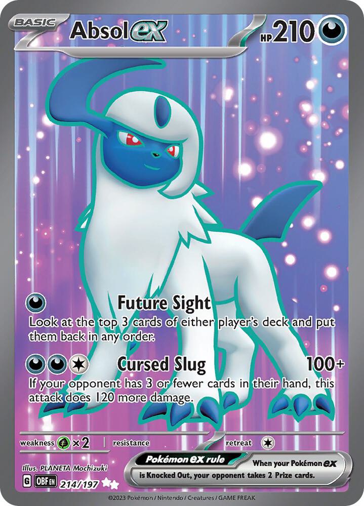 Absol ex 214/197 (SV03: Obsidian Flames)  - Holofoil | Good Games Cannington