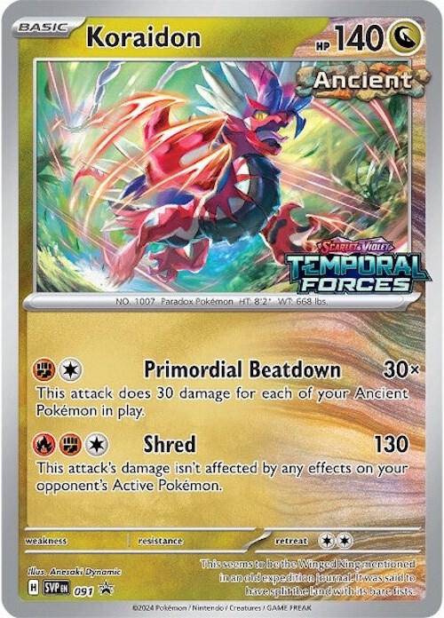 Koraidon Prerelease 091 (SV: Scarlet & Violet Promo Cards)  - Holofoil | Good Games Cannington