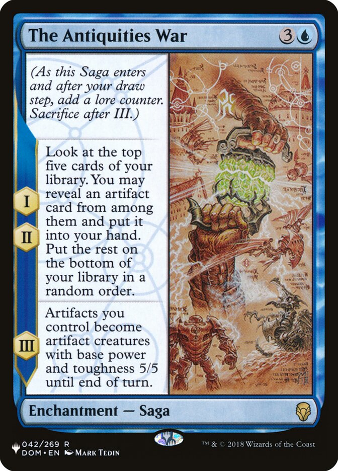 The Antiquities War 042/269 (The List Reprints)  | Good Games Cannington