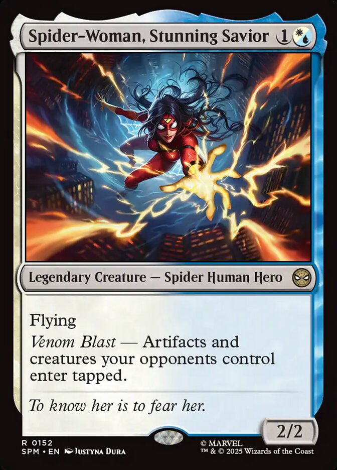 Spider Woman Stunning Savior 152 (Marvel's Spider-Man)  - Foil | Good Games Cannington