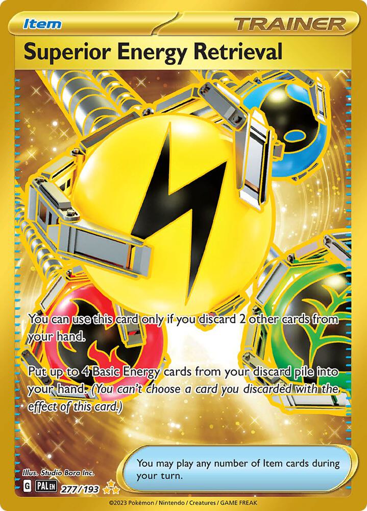 Superior Energy Retrieval 277/193 (SV02: Paldea Evolved)  - Holofoil | Good Games Cannington