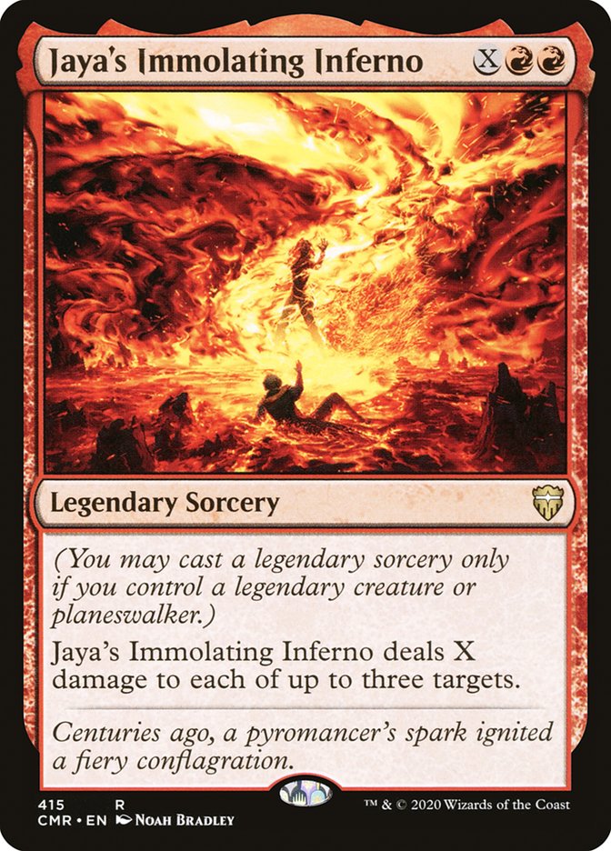 Jaya's Immolating Inferno 415 (Commander Legends)  | Good Games Cannington