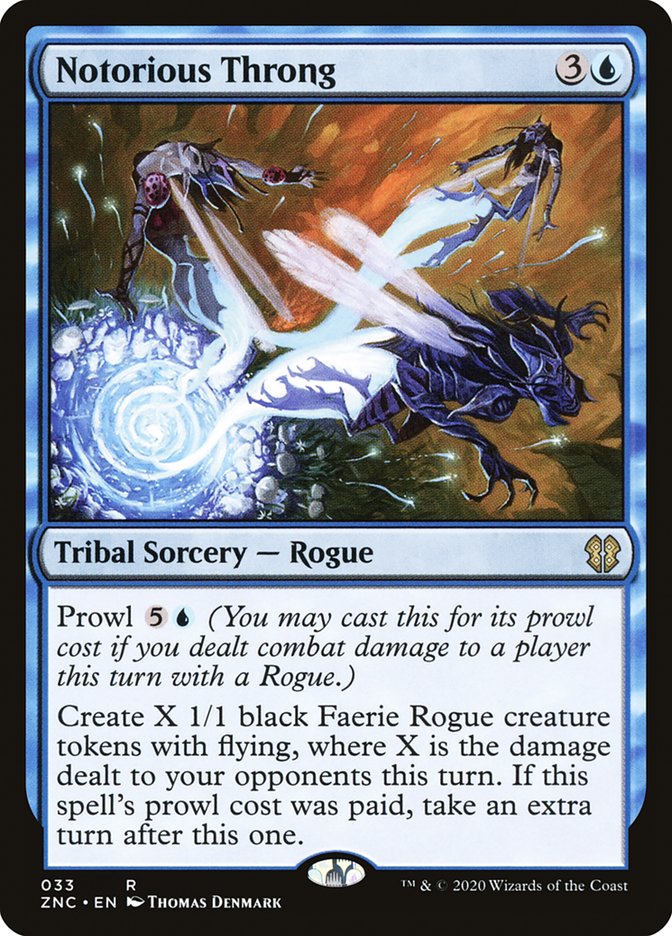 Notorious Throng 33 (Commander: Zendikar Rising)  | Good Games Cannington
