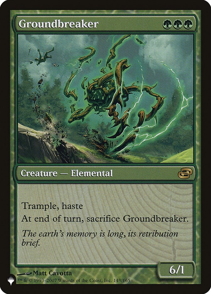 Groundbreaker 148/165 (The List Reprints)  | Good Games Cannington