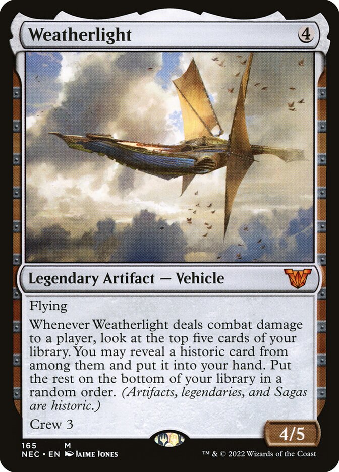 Weatherlight 165/38 (Commander: Kamigawa: Neon Dynasty)  | Good Games Cannington