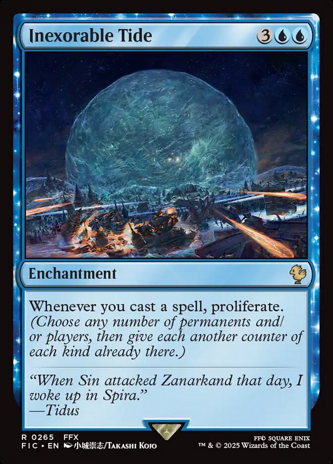 Inexorable Tide 265 (Commander: FINAL FANTASY)  | Good Games Cannington