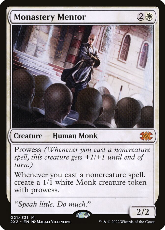 Monastery Mentor 21/331 (Double Masters 2022)  | Good Games Cannington