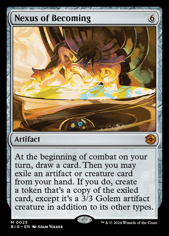 Nexus of Becoming 25 (Outlaws of Thunder Junction: The Big Score)  - Foil | Good Games Cannington