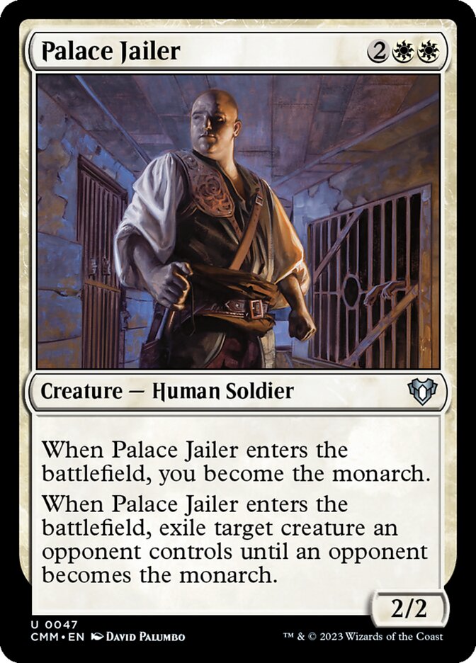 Palace Jailer 47/451 (Commander Masters)  | Good Games Cannington