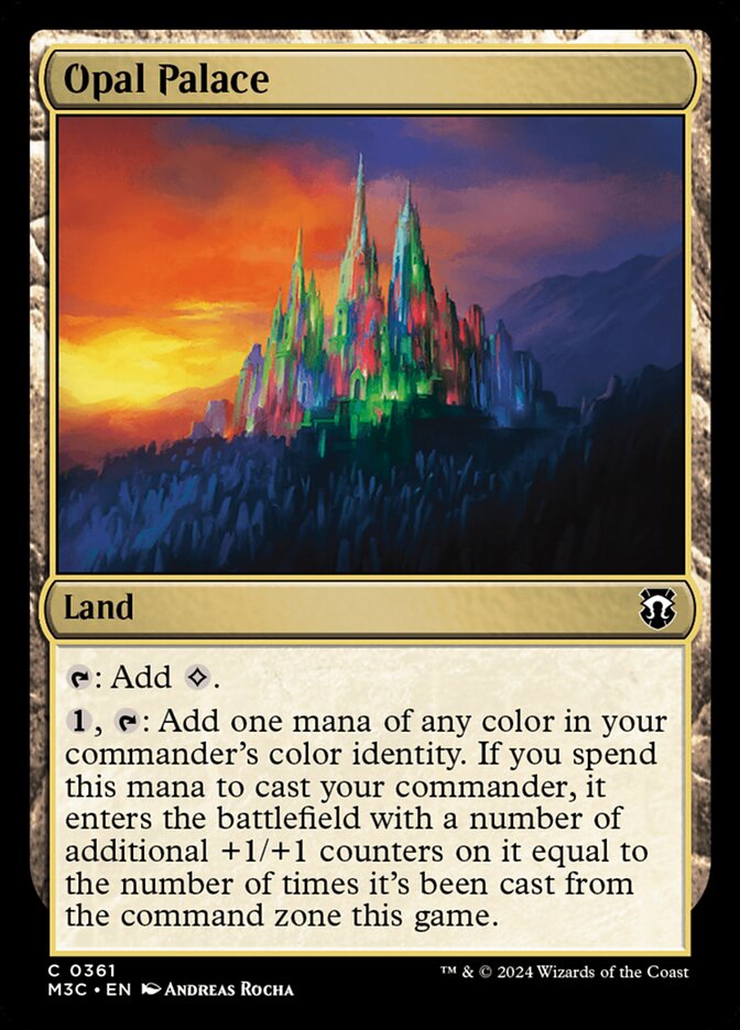 Opal Palace 361/411 (Commander: Modern Horizons 3)  | Good Games Cannington