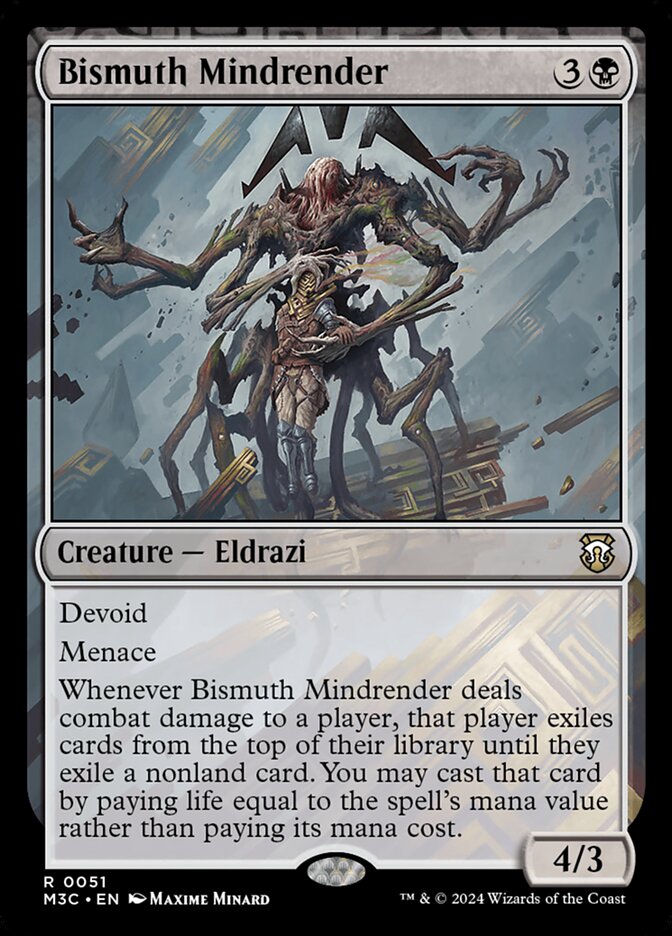 Bismuth Mindrender 51/411 (Commander: Modern Horizons 3)  | Good Games Cannington
