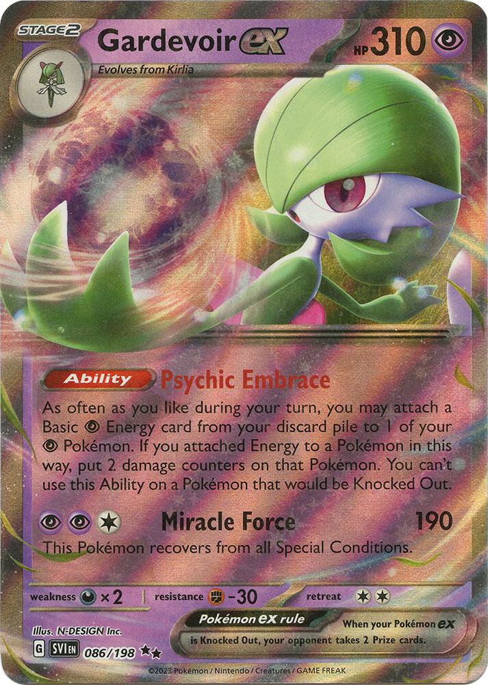 Gardevoir ex 086/198 (SV01: Scarlet & Violet Base Set)  - Holofoil | Good Games Cannington