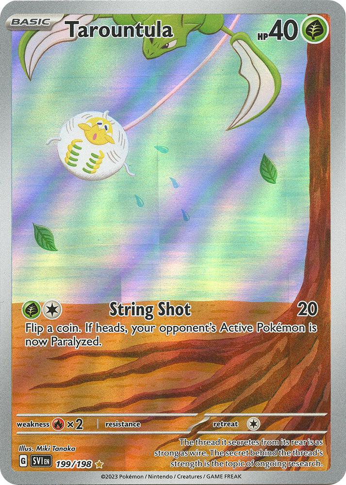 Tarountula 199/198 (SV01: Scarlet & Violet Base Set)  - Holofoil | Good Games Cannington