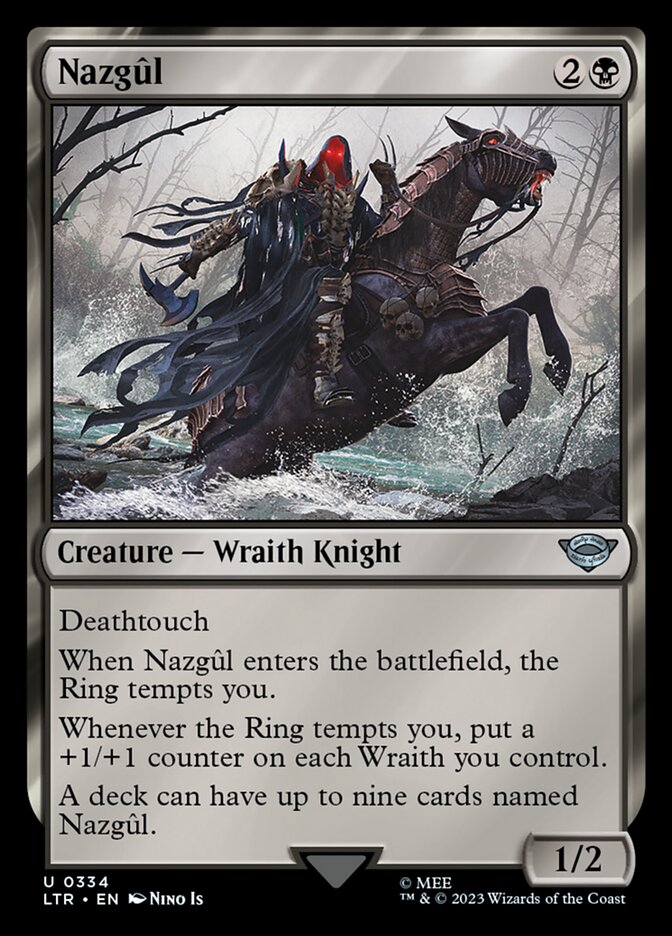 Nazgûl 334 (Universes Beyond: The Lord of the Rings: Tales of Middle-earth)  | Good Games Cannington