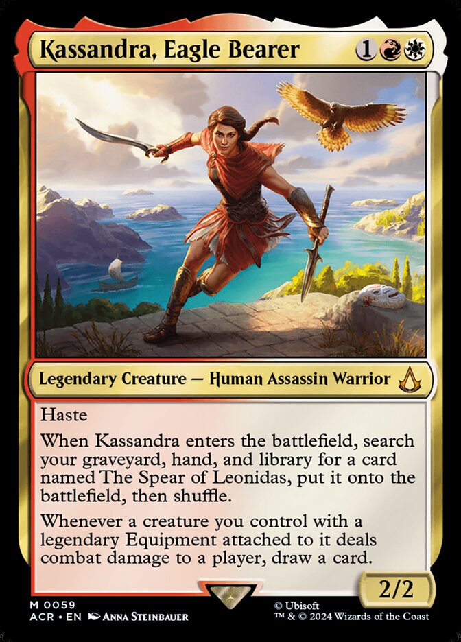 Kassandra, Eagle Bearer 59/110 (Universes Beyond: Assassin's Creed)  - Foil | Good Games Cannington