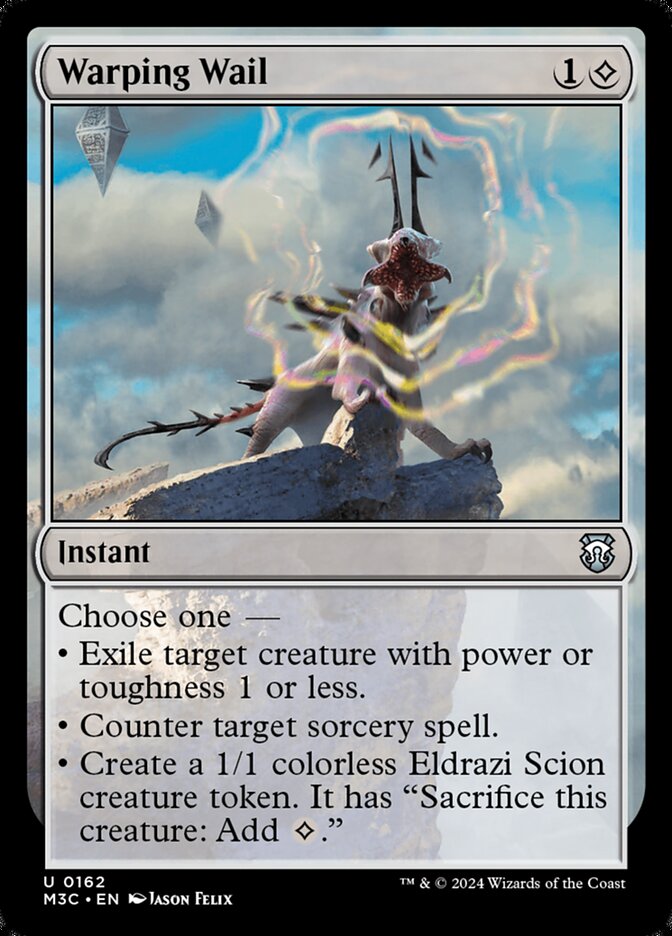 Warping Wail 162/411 (Commander: Modern Horizons 3)  | Good Games Cannington