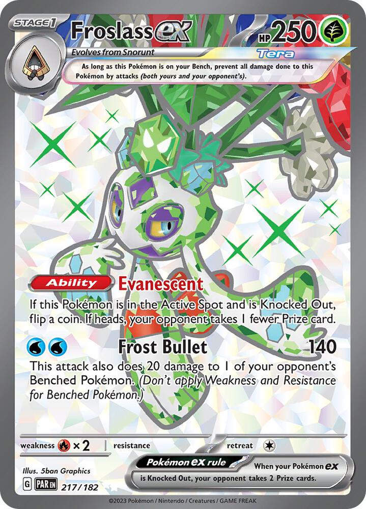 Froslass ex 217 182 (SV04: Paradox Rift)  - Holofoil | Good Games Cannington