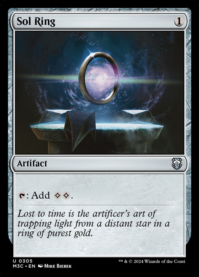 Sol Ring 305 (Commander: Modern Horizons 3)  | Good Games Cannington