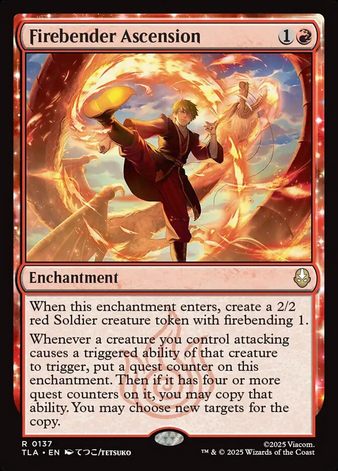 Firebender Ascension 137 (Avatar: The Last Airbender)  | Good Games Cannington