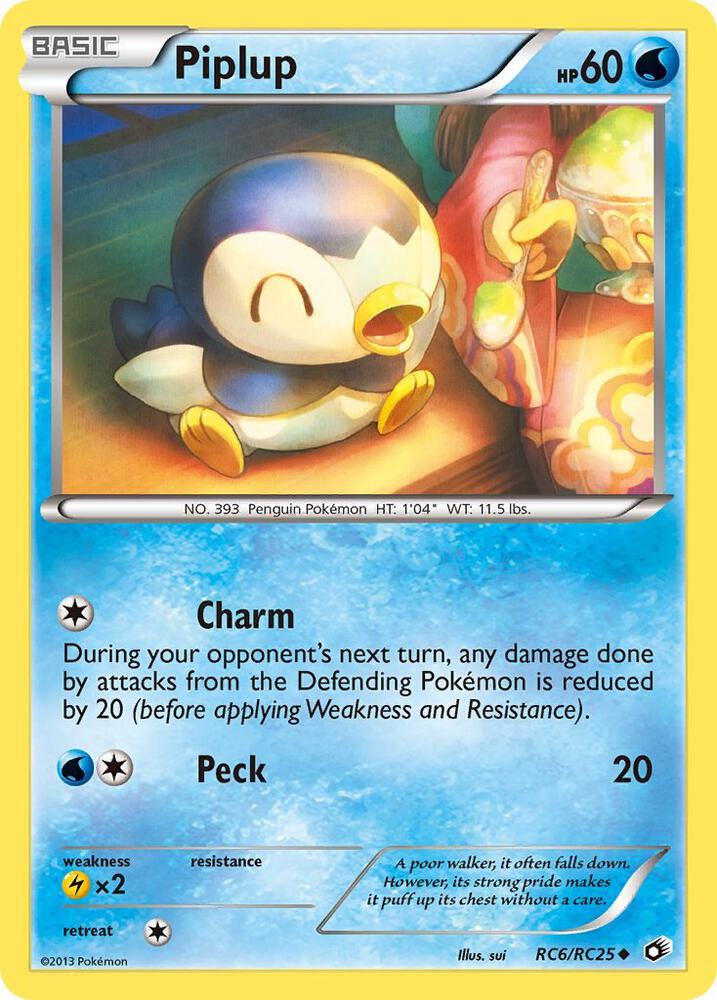 Piplup RC6/RC25 (Legendary Treasures: Radiant Collection)  - Holofoil | Good Games Cannington